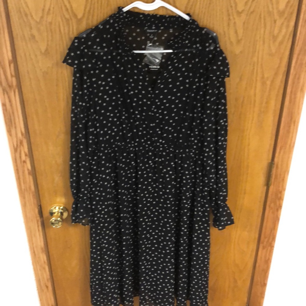NWT Black and white stars dress!